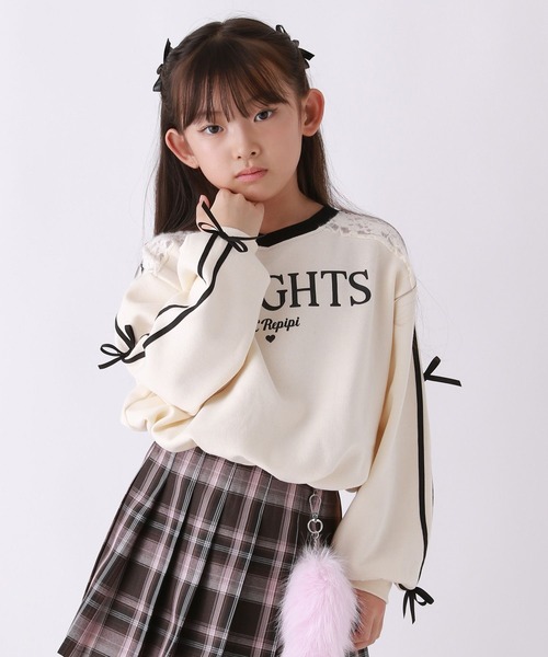 repipi armario（レピピアルマリオ） トレーナー 「10C REPIPI」「裏