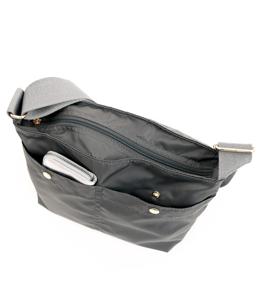 ショルダーバッグ バッグ カシュカシュ cachecache / 舟型ナイロンショルダー レディース | cache cache | 12