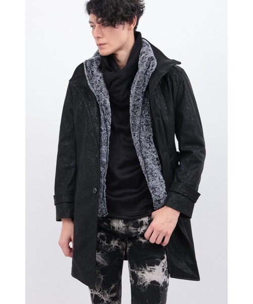 トルネードマート（TORNADO MART）/イクラプスクラッシュフォイルコート TORNADO MART（トルネードマート） トレンチコート コート イクラプス