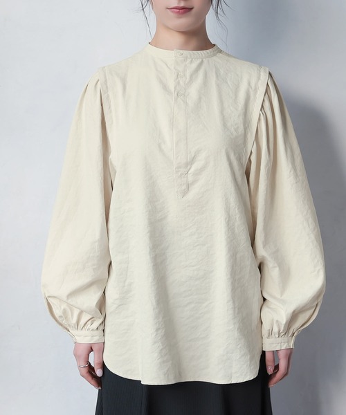 「Isn't She?」 長袖ブラウス FREE アイボリー レディース_画像8