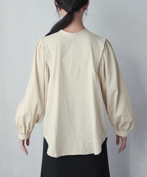 「Isn't She?」 長袖ブラウス FREE アイボリー レディース_画像9