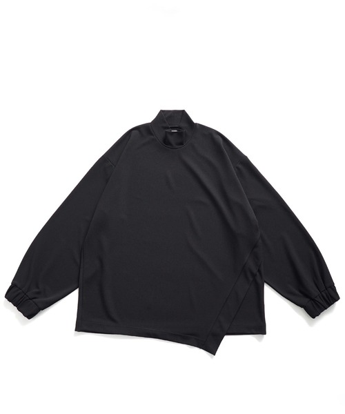 「SHAREEF」 長袖Tシャツ 1 ブラック メンズ_画像8