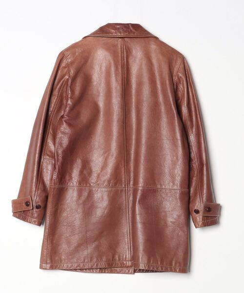 ダナキャラン DKNY ブラウン レザージャケット　美品 DKNY（ダナ・キャラン・ニューヨーク） レザージャケット S ブラウン