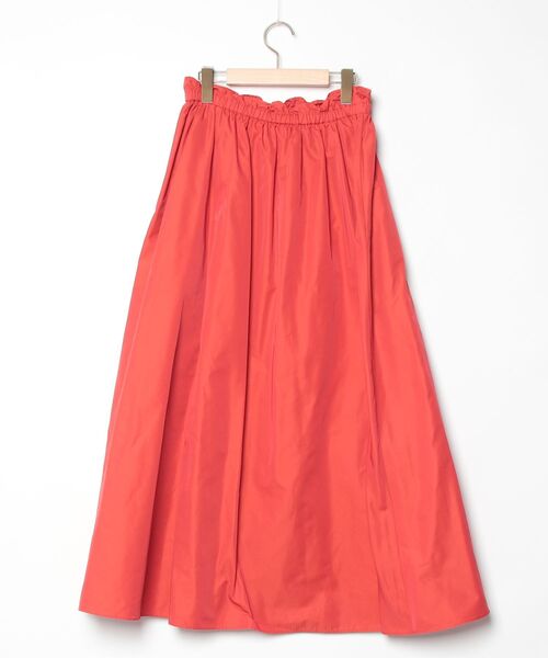 「LE PHIL」 フレアスカート 1 レッド レディース_画像2