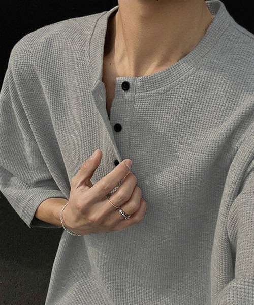 「Ressaca」 半袖Tシャツ L グレー メンズ_画像9