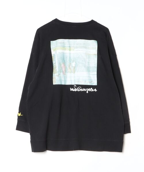 「Mark Gonzales」 長袖Tシャツ L ブラック メンズ_画像2