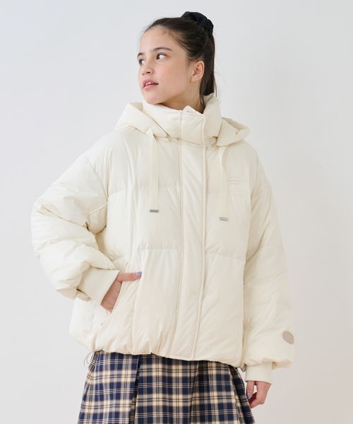 pom ponette junior（ポンポネット ジュニア） ダウン アウター 「はっ