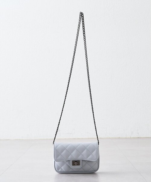 新品 Whim Gazette ★ Hoaw.チェーンショルダーバッグ Whim Gazette（ウィム ガゼット） ショルダーバッグ バッグ 「Hoaw