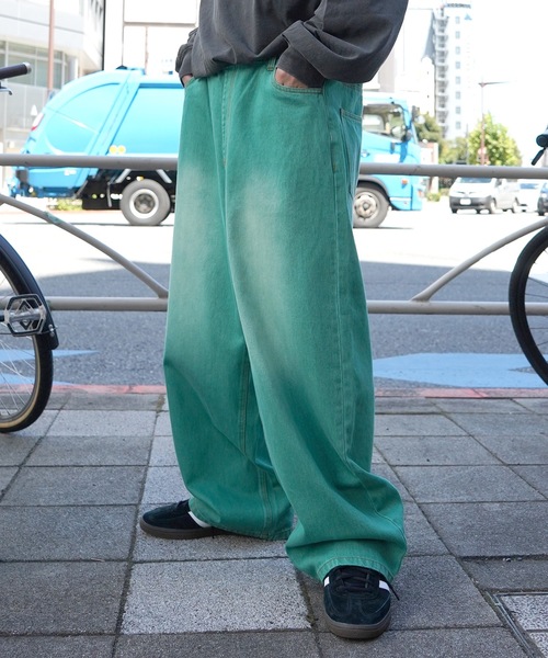 「Confirm」 デニムパンツ M ブラウン メンズ_画像3