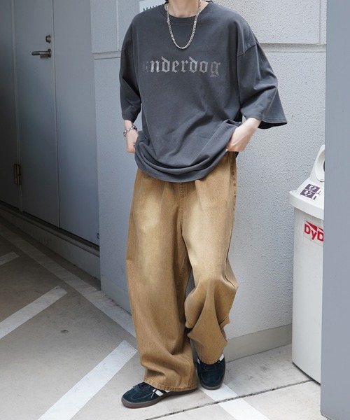 「Confirm」 デニムパンツ M ブラウン メンズ_画像9