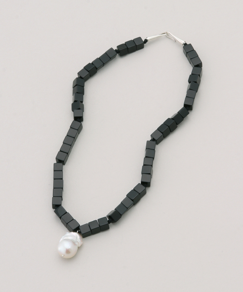 IENA（イエナ） ネックレス Rieuk/リューク Baroque pearl onyx nl