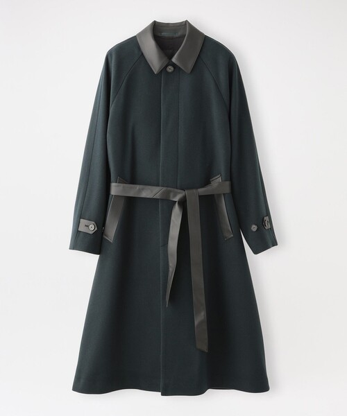 LOVELESS（ラブレス） ステンカラーコート L グリーン系その他3 メンズ