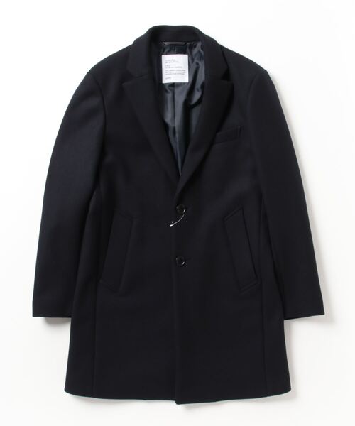 SHIPS（シップス） チェスターコート MEDIUM ネイビー メンズ