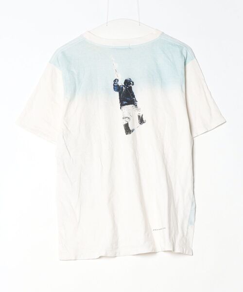 「CABANE de ZUCCa」 半袖Tシャツ M ブルー メンズ_画像2