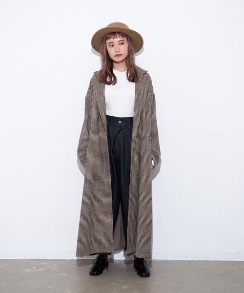 「MERLOT」 チェスターコート FREE ブラック レディース_画像5