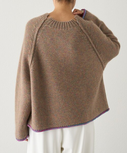 「BEARDSLEY」 長袖ニット FREE ブラウン レディース_画像5