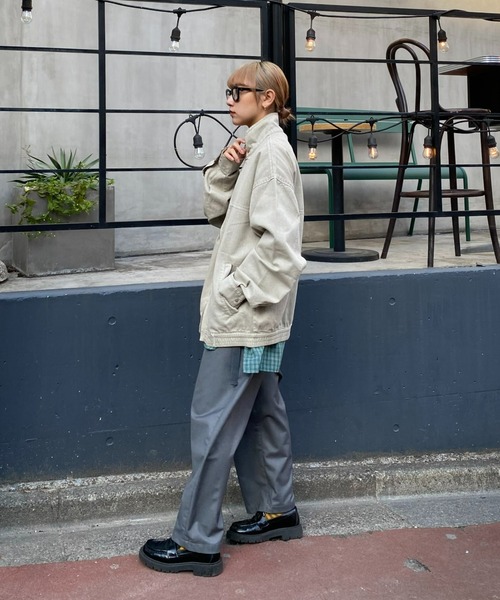 「CIAOPANIC TYPY」 デニムジャケット LARGE ベージュ メンズ_画像3