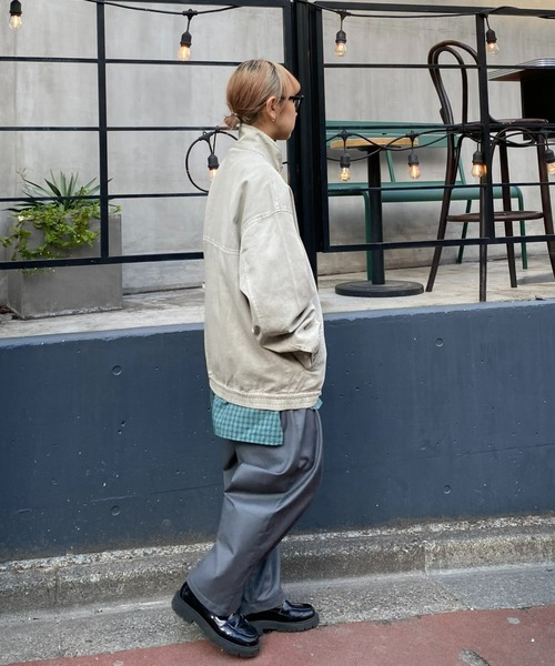 「CIAOPANIC TYPY」 デニムジャケット LARGE ベージュ メンズ_画像4