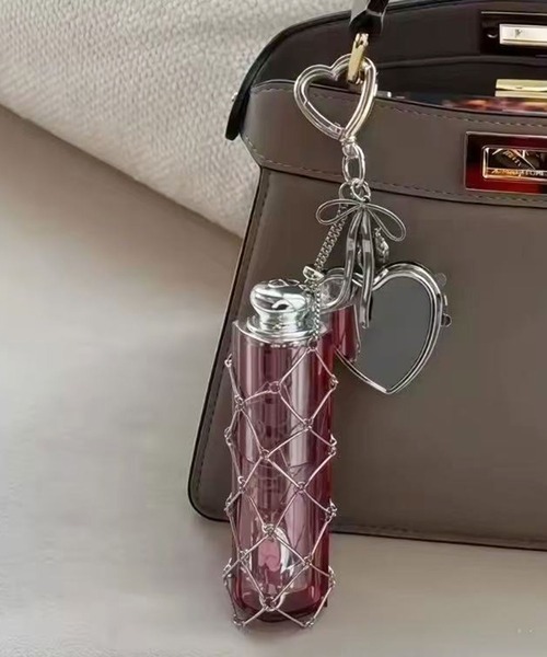 キーホルダー 「 ammy. / エイミードット 」 カラビナ付き ミラー