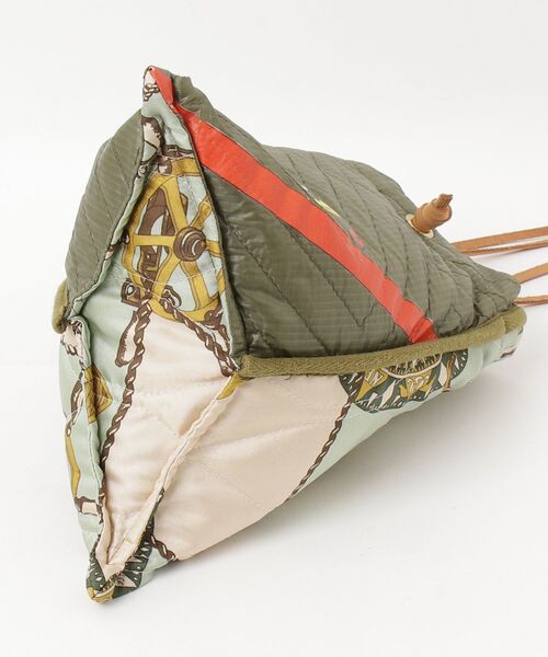 「manipuri」 トートバッグ - グリーン レディース_画像3