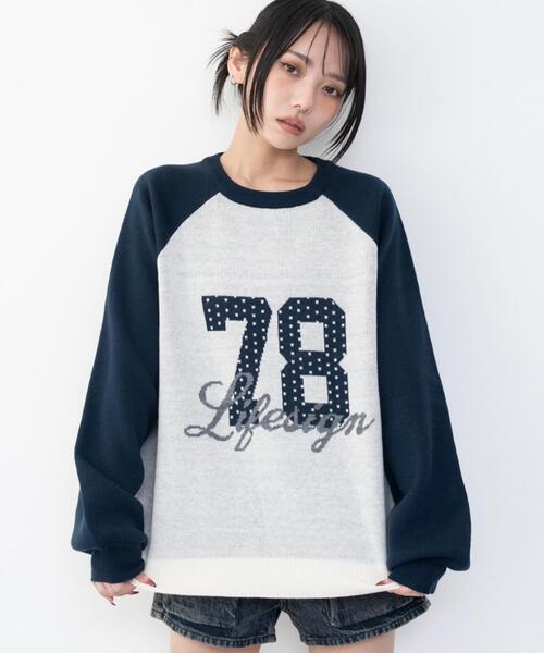 WEGO（ウィゴー） ニット セーター WEGO/「26年春新作」グラフィック