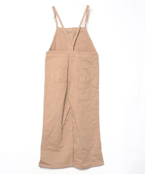 「Fashion Letter」 オーバーオール LL ベージュ レディース_画像2
