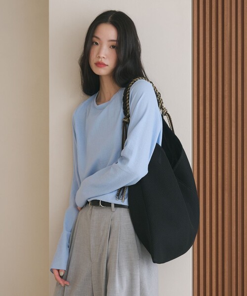 トートバッグ 「別注」「LE VERNIS」パラコード メッシュ バッグ レディースの画像