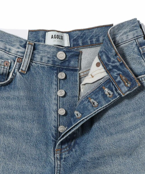 「AGOLDE」 デニムパンツ 23 ブルー レディース_画像3