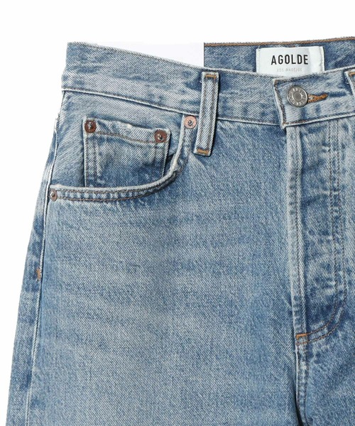 「AGOLDE」 デニムパンツ 23 ブルー レディース_画像4
