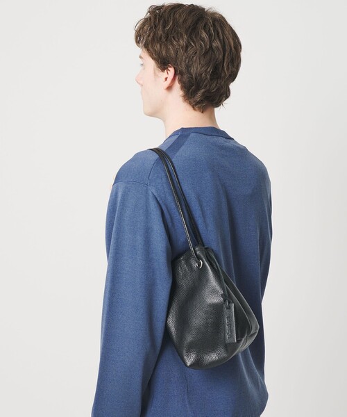 BEAUTY＆YOUTH UNITED ARROWS ハンドバッグ 「LA UNIQA」レザー 巾着