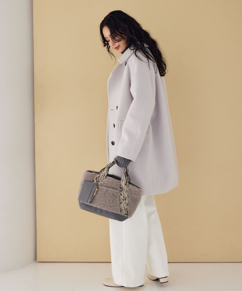 BARNYARDSTORM（バンヤードストーム） ピーコート S キャメル