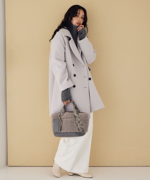 BARNYARDSTORM（バンヤードストーム） ピーコート S キャメル