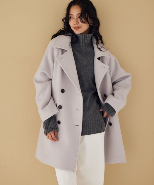 BARNYARDSTORM（バンヤードストーム） ピーコート S キャメル