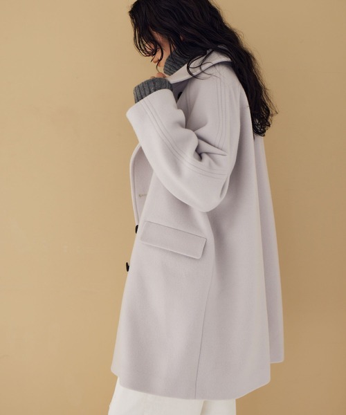 BARNYARDSTORM（バンヤードストーム） ピーコート S キャメル