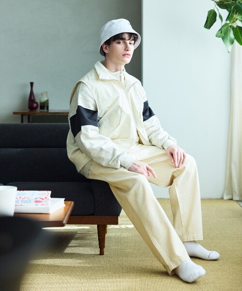 「HINSON」 ベスト MEDIUM ブラック メンズ_画像2