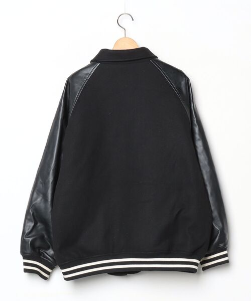 「MUHET」 スタジャン LARGE ブラック レディース_画像2