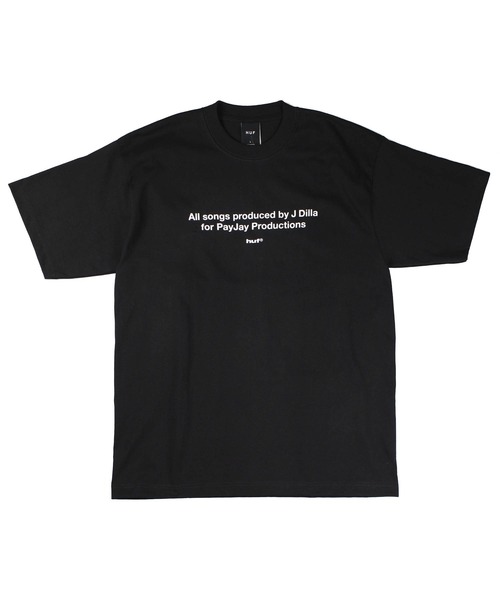 HUF（ハフ） tシャツ 「C-HUF3」「HUF/ハフ」HUF X J DILLA STUDIO TEE