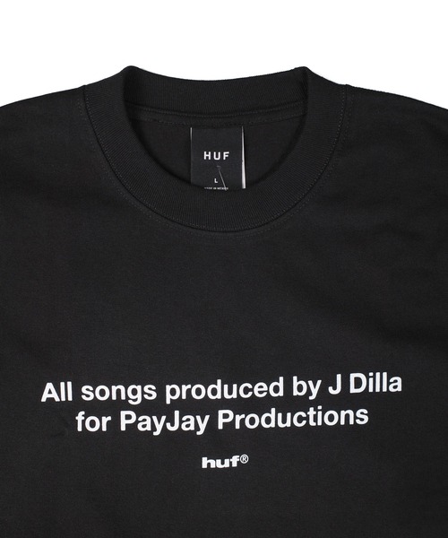 HUF（ハフ） tシャツ 「C-HUF3」「HUF/ハフ」HUF X J DILLA STUDIO TEE