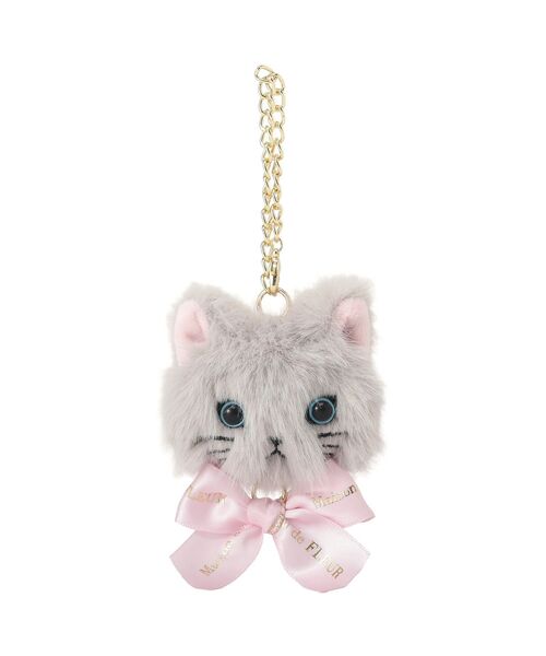 Maison de FLEUR（メゾンドフルール） チャーム ねこフェイスチャーム