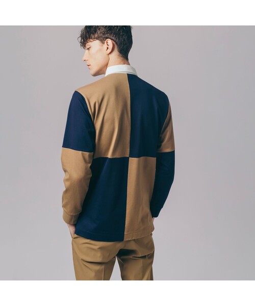 LACOSTE（ラコステ） 長袖ポロシャツ 5 ダークネイビー メンズ