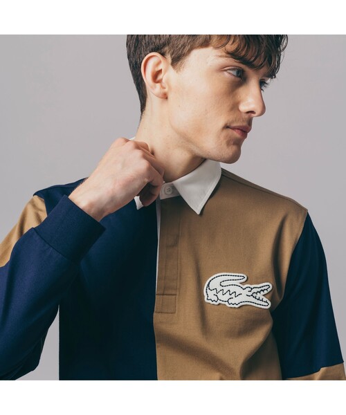 LACOSTE（ラコステ） 長袖ポロシャツ 5 ダークネイビー メンズ