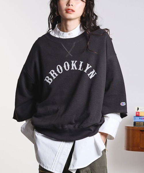 ホアン チャン ズン様 Champion（チャンピオン） トレーナー スウェット ROSEBUD x champion