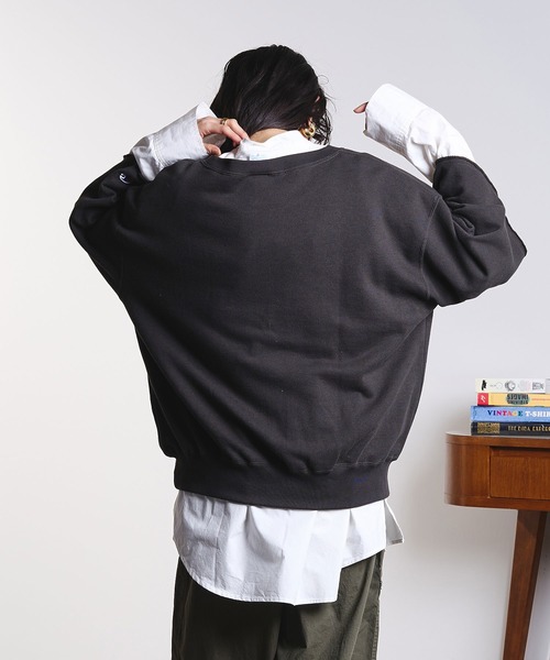 【新品タグ付】ROSEBUD x champion H/S SWEAT Champion（チャンピオン） トレーナー スウェット ROSEBUD x champion