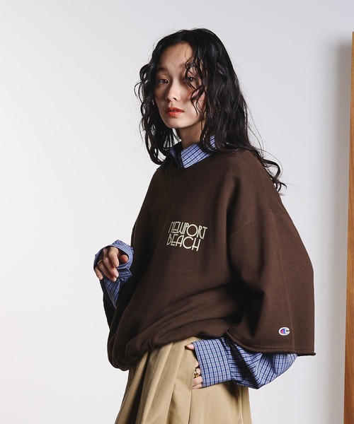 Champion（チャンピオン） トレーナー スウェット ROSEBUD x champion