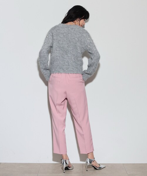 「GALLEST」 長袖ニット 38 グレー レディース_画像6
