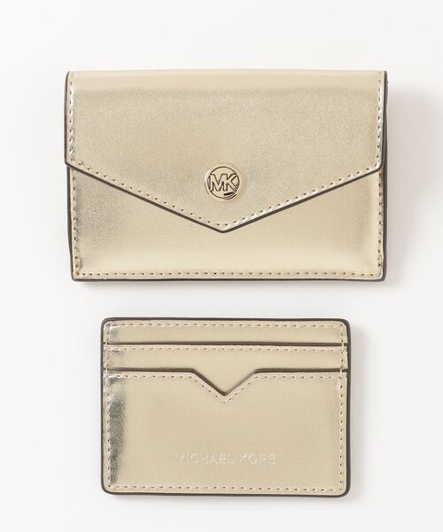「MICHAEL KORS」 カードケース FREE ゴールド レディース_画像4