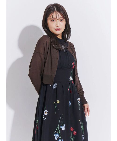 MERCURYDUO（マーキュリーデュオ） ワンピース 花柄バックレースアップ