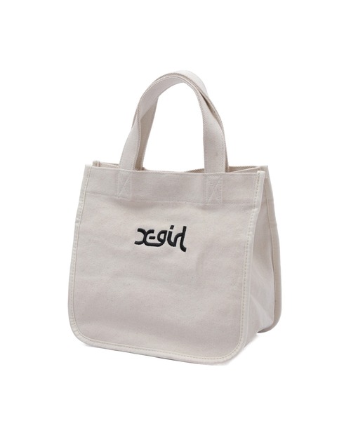 レディースショルダーバッグ(ロゴ) X-girl（エックスガール） ショルダーバッグ バッグ SMALL LOGO TOTE