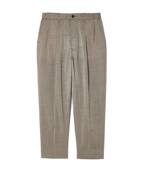 ワイドパンツ スラックス 2TUCK TROUSERS メンズ レディースの画像