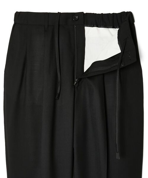 ワイドパンツ スラックス 2TUCK TROUSERS メンズ レディースの画像